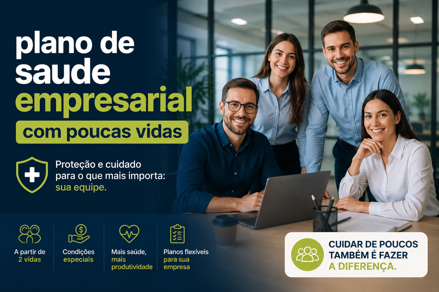 plano de saude empresarial com poucas vidas