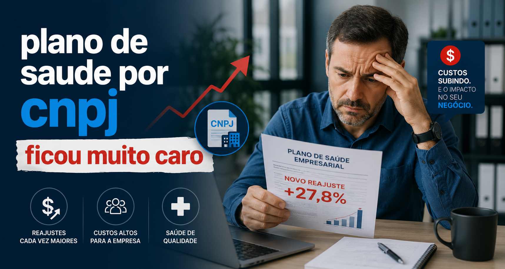 plano de saude por cnpj ficou muito caro
